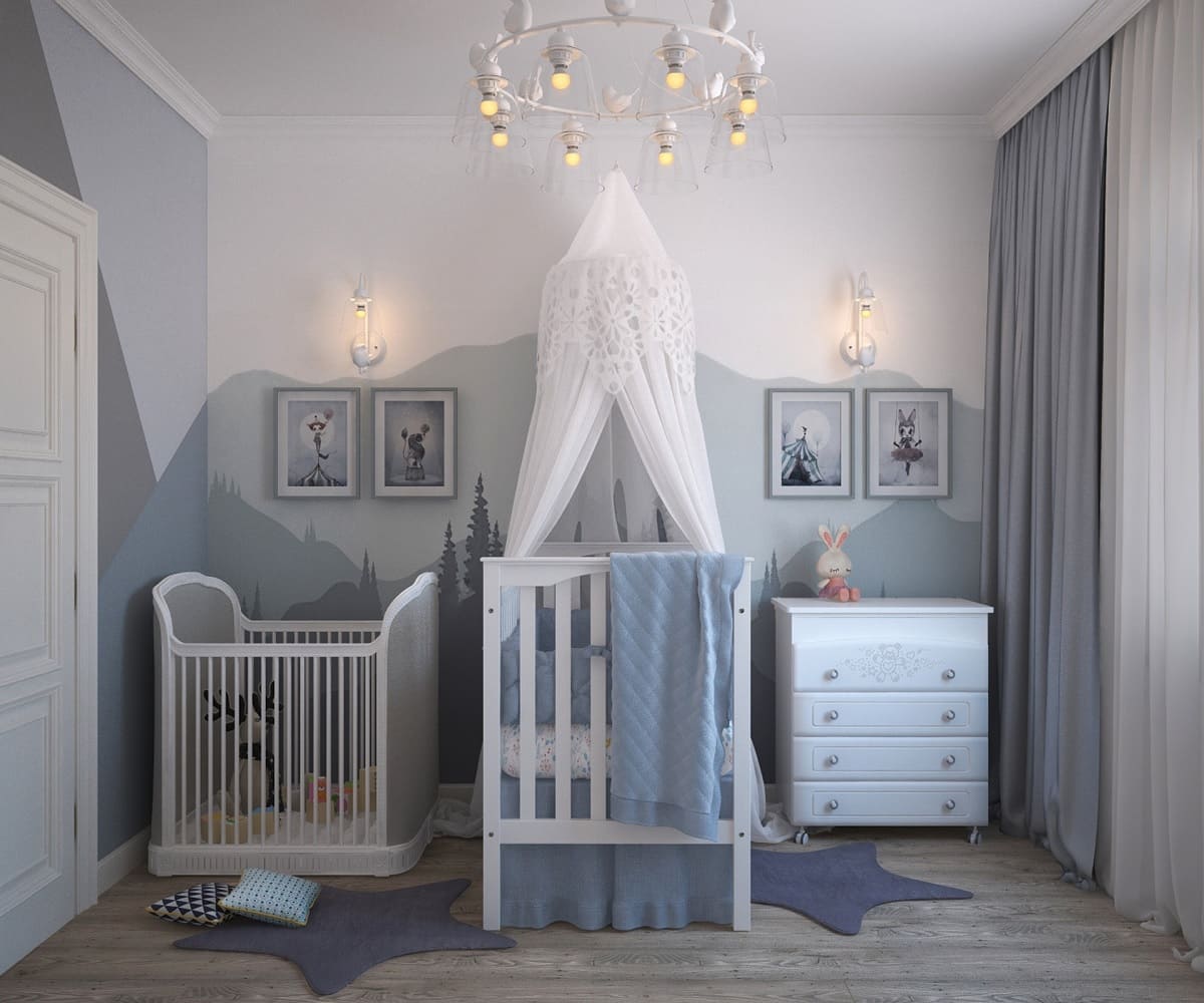 Décoration de chambre de bébé